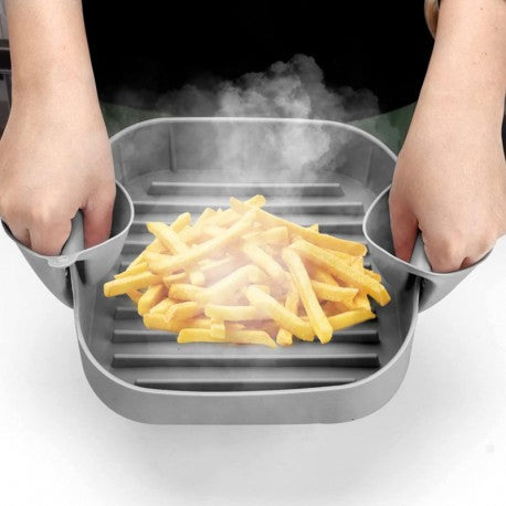 BANDEJA SILICONA AIR FRYER SILEX + MANOPLAS