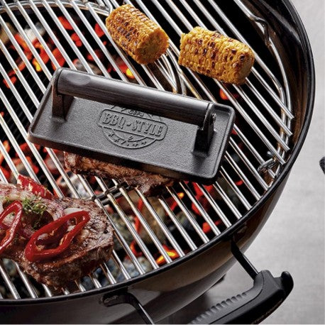 PRENSADOR DE CARNE PARA BARBACOA BBQ