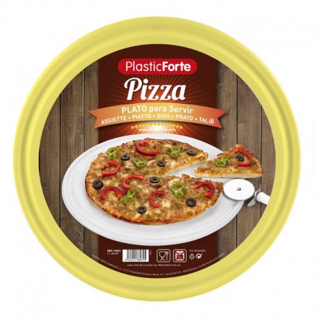 PLATO PARA PIZZA SURT.