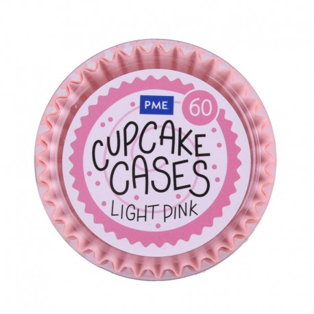 CAPSULAS MAGDALENAS PME ROSA CLARO 60 UNIDADES