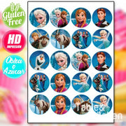 IMPRESIÓN COMESTIBLE PARA GALLETAS FROZEN MODELO 006