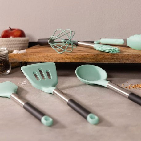 SET 9 UTENSILIOS POLKA EXPERIENCE SHARK