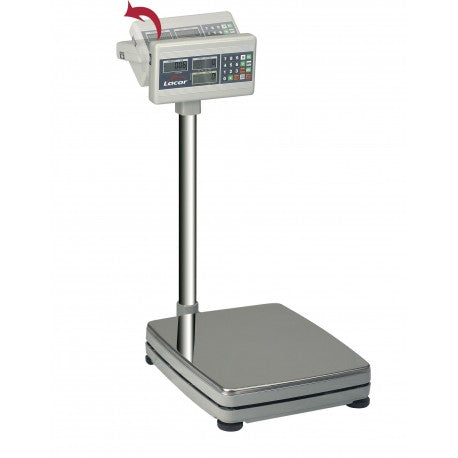 BASCULA ELECTRONICA CON BASE CUADRADA 150 KG LACOR