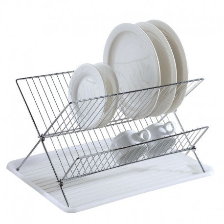 ESCURREPLATOS PLEGABLE CROMADO HABITEX