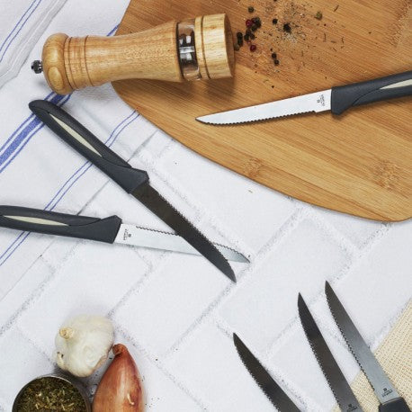 SET 6 CUCHILLOS CHULETEROS