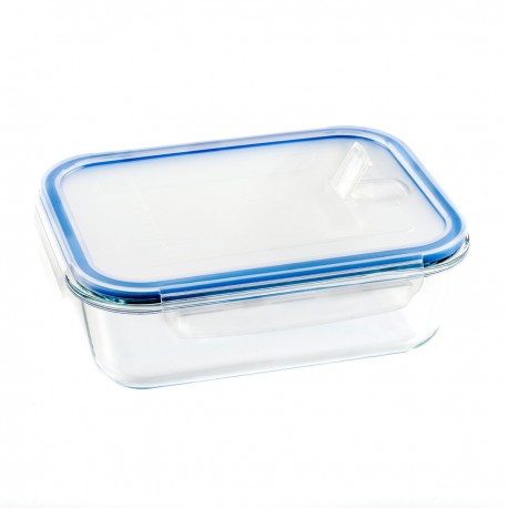 CONTENEDOR RECTANGULAR BOROSILICATO 630ML