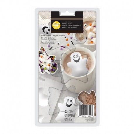 SET 2 MOLDES CARAMELO CHOCO FANTASMA WILTON