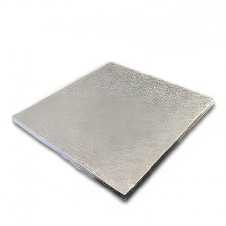 BASE CUADRADA PLATA 25X1,2 CM