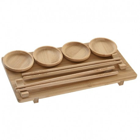 SUSHI SET 10 BAMBU NATURAL