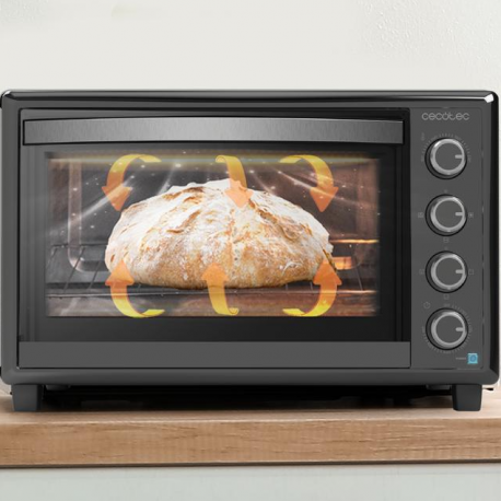 HORNO DE SOBREMESA BAKE&TOAST 4600 BLACK GYRO