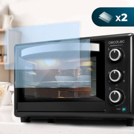 HORNO DE SOBREMESA BAKE&TOAST 3090 BLACK GYRO