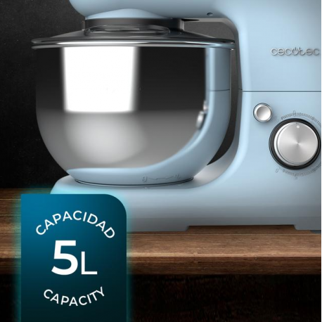 BATIDORA AMASADORA CECOMIXER MERENGUE 5L 1200 BLUE