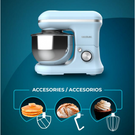 BATIDORA AMASADORA CECOMIXER MERENGUE 5L 1200 BLUE