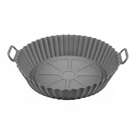 BANDEJA SILICONA AIRFRYER REDONDA 20CM ECO