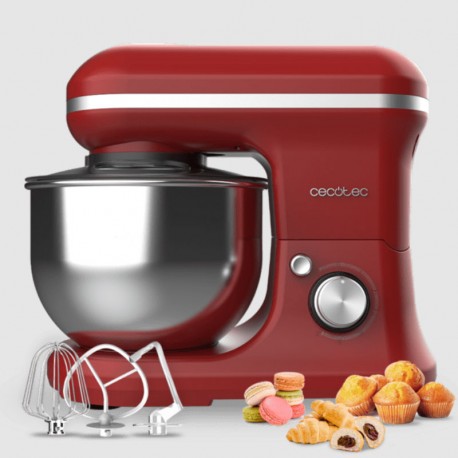 BATIDORA AMASADORA CECOMIXER MERENGUE 5L 1200 RED