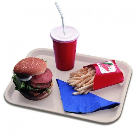 BANDEJA FASTFOOD NEGRO 530X370