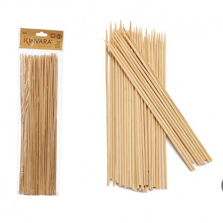 SET 85 PINCHOS BAMBU 30CM