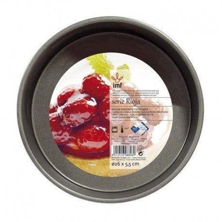 MOLDE REDONDO PROFUNDO RIOJA 26X5,5 CM