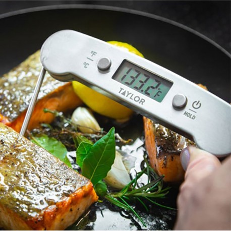 TERMOMETRO PLEGABLE TAYLOR SONDA ACERO INOX 16 x 3,5 cm