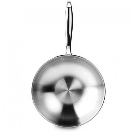 Wok Ibili Triply Natural 30 cm