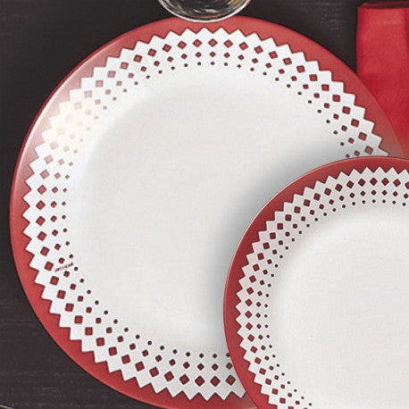 VAJILLA 18 PZAS. ADONIE ROJA ARCOPAL