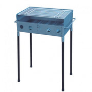 BARBACOA CARBÓN LEÑA 51x33xh.62 CM FLORES CORTES