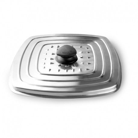 TAPA MULTIUSOS INOX CUADRADA IBILI
