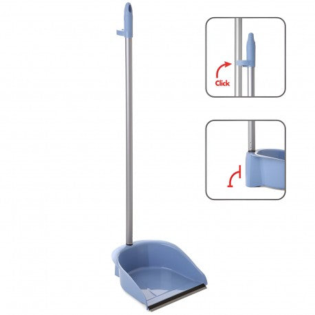 RECOGEDOR ANTI VUELCO AZUL