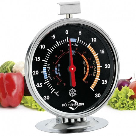TERMOMETRO NEVERA NEGRO KUCHENPROFI