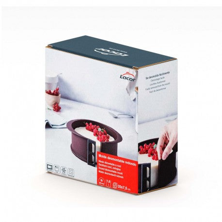 MOLDE DESMONTABLE REDONDO 20X7.5CM