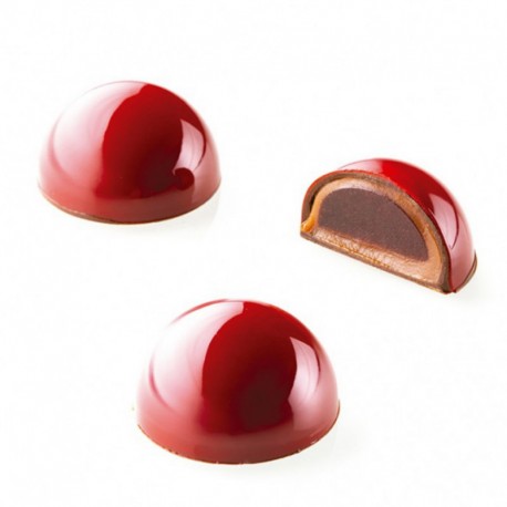 MOLDE 5 SEMIESFERAS 8CM SILIKOMART SF001