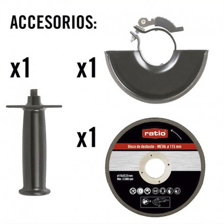 AMOLADORA ANGULA. BATERIA PRO XF20 RATIO