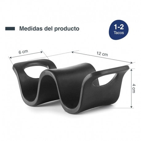 SOPORTE PARA 1-2 TACOS MELAMINA LACOR