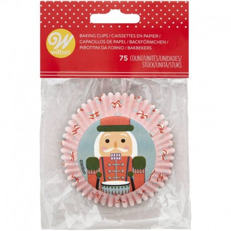 75 CAPSULAS CUPCAKES CASCANUECES WILTON
