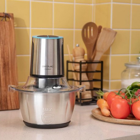 PICADORA ELECTRICA CHOPBEAT 1500 TITANBLACK STEEL CECOTEC