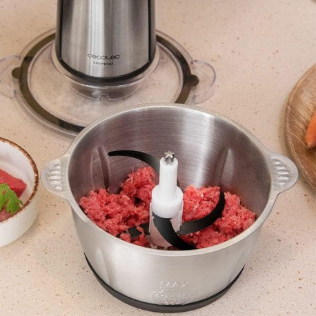 PICADORA ELECTRICA CHOPBEAT 1500 TITANBLACK STEEL CECOTEC