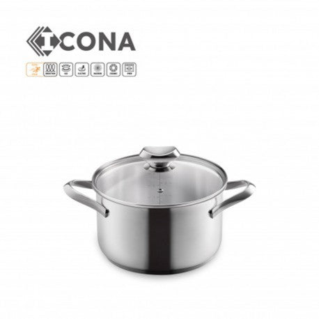 BATERIA ICONA INOX 4 PZAS | METALTEX