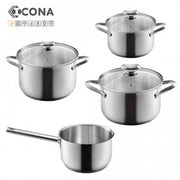 BATERIA ICONA INOX 4 PZAS | METALTEX