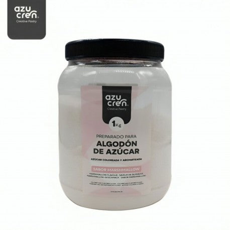 ALGODON DE AZUCAR BLANCO SABOR MARSHMALLOW 1KG AZUCREN