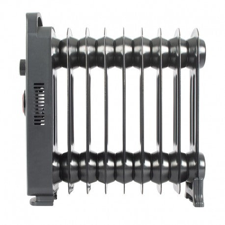 MINI RADIADOR DE ACEITE HABITEX NEGRO 1000W