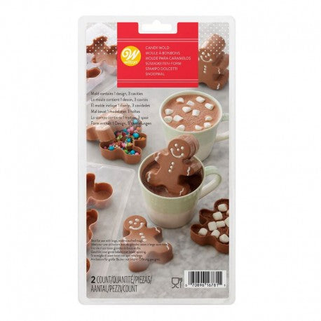 MOLDE PARA MUÑECO DE JENGIBRE 3D WILTON