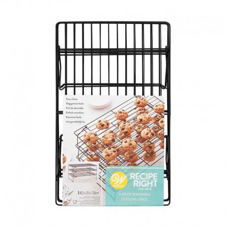 REJILLA ENFRIADORA 3 ALTURAS 25X40,5CM WILTON