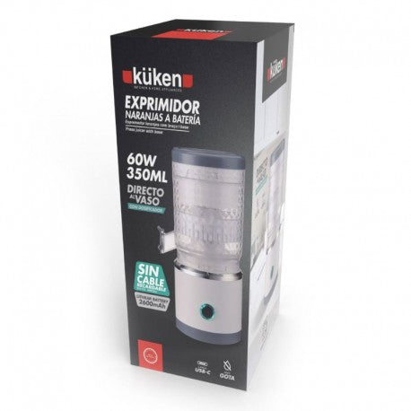 EXPRIMIDOR NARANJAS 60W BATERIA RECARGABLE KUKEN