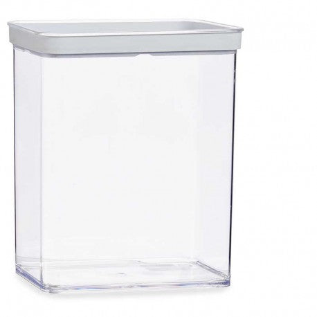 TARRO POLICARBONATO HERMETICO RECTANGULAR 3,3L