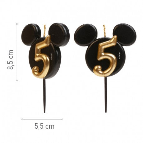 VELA OREJAS MICKEY Nº5