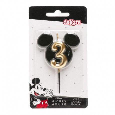 VELA OREJAS MICKEY Nº3