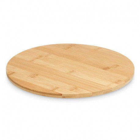 TABLA REDONDA GIRATORIA 30CM BAMBU