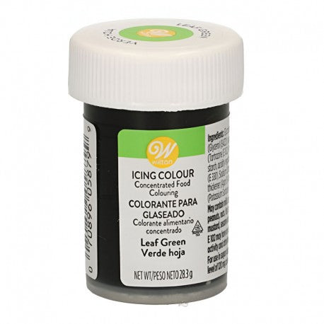 COLORANTE WILTON VERDE HOJA 28 GRAMOS