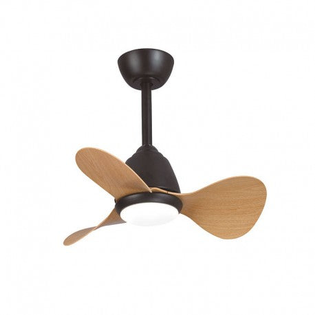 VENTILADOR TECHO LED NEGRO HABITEX 33BK