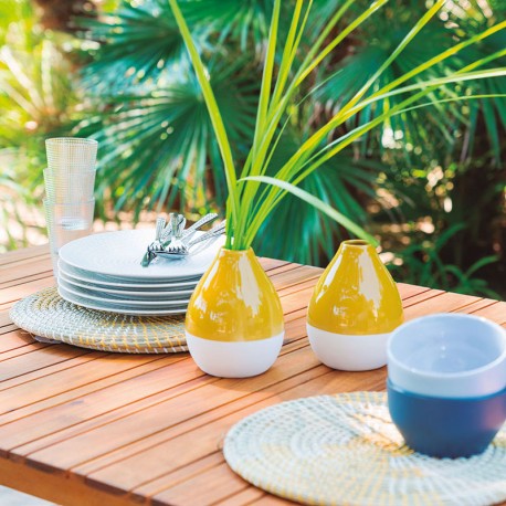 MESA JARDÍN DE MADERA DE ACACIA TIWI